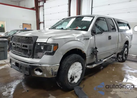 2011 Ford F-150 Xlt from USA, damaged, VIN 1FTFX1ET6BFC89030